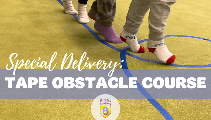 Special Delivery Obstacle Course! Winter Activity